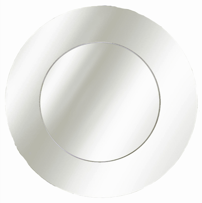 TS046 Wall décor art mirror on mirror round modern
